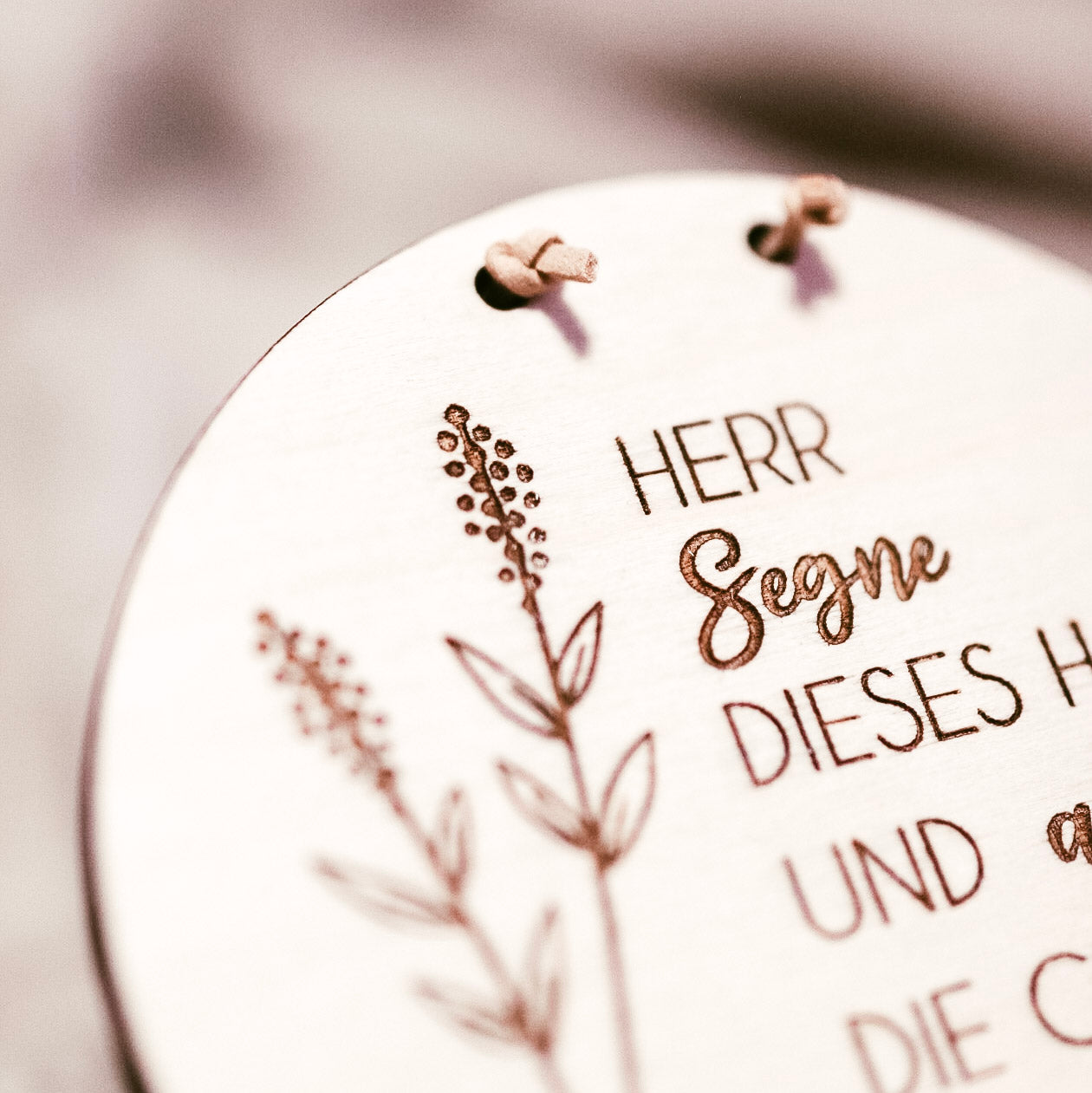 Holzschild "Herr Segne dieses Haus"