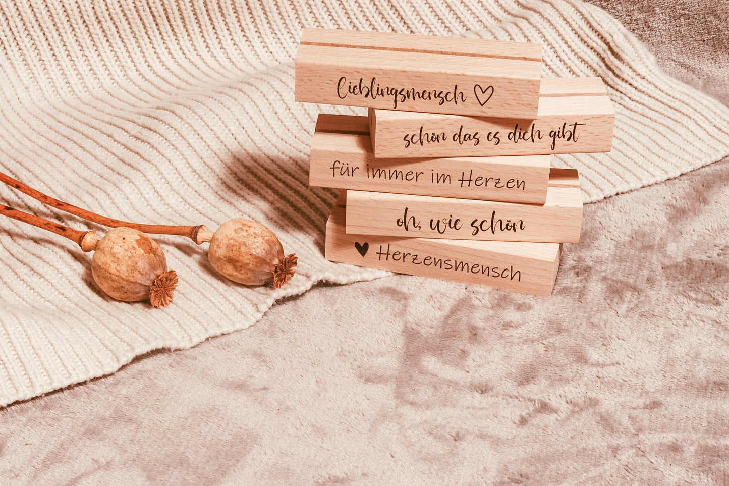 Holz Kartenhalter