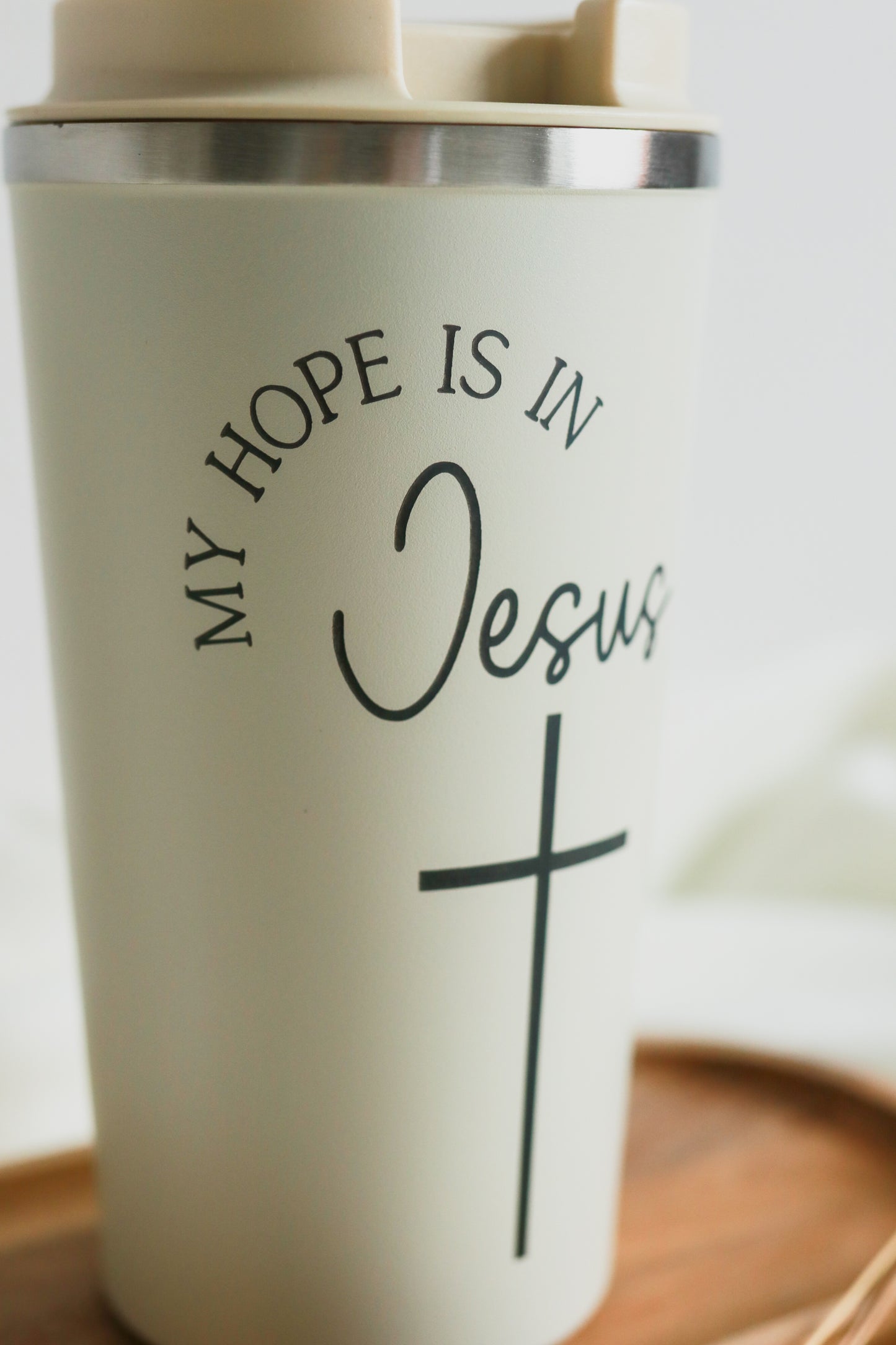 Thermobecher 510 ml -MY HOPE IS IN JESUS-
