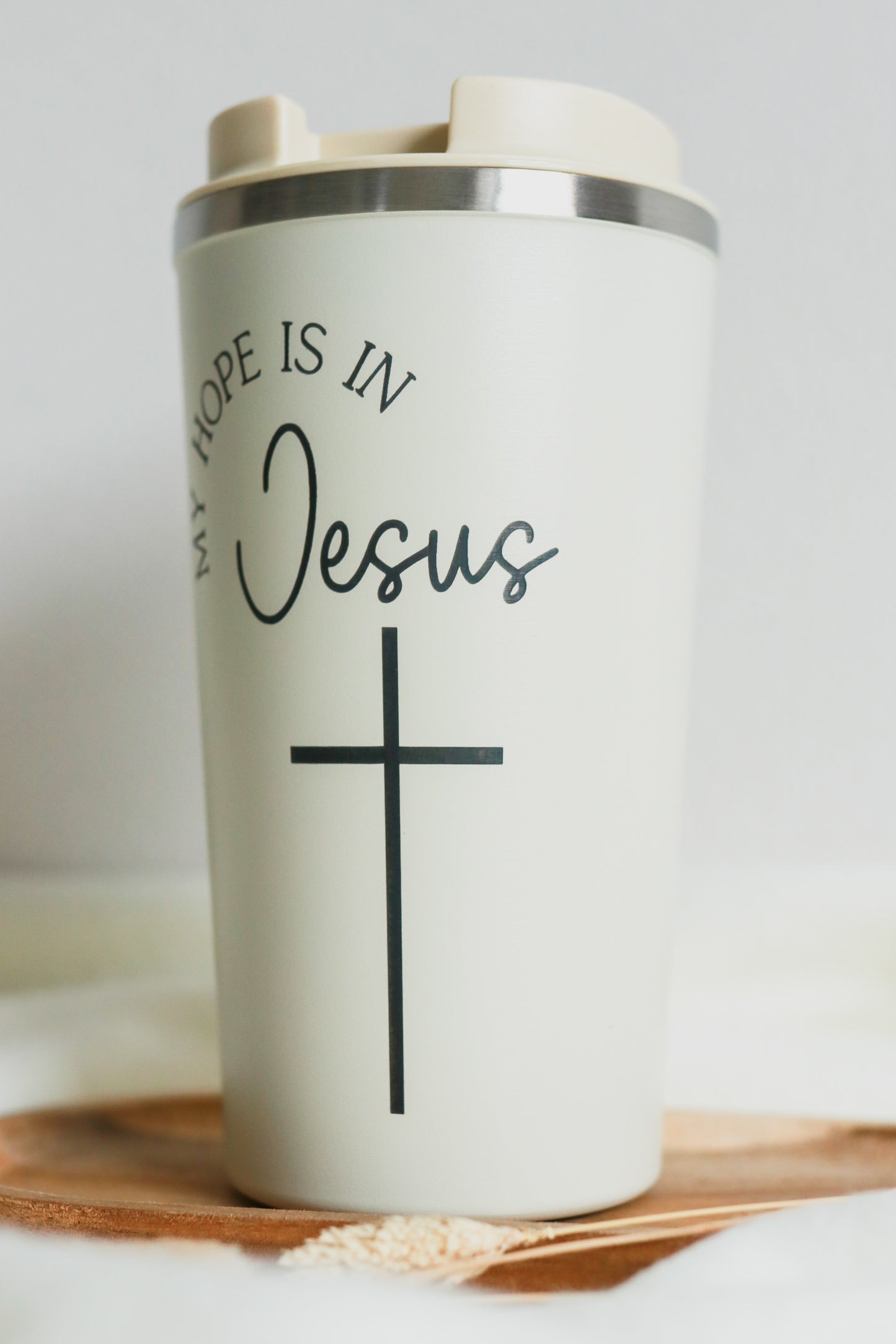 Thermobecher 510 ml -MY HOPE IS IN JESUS-