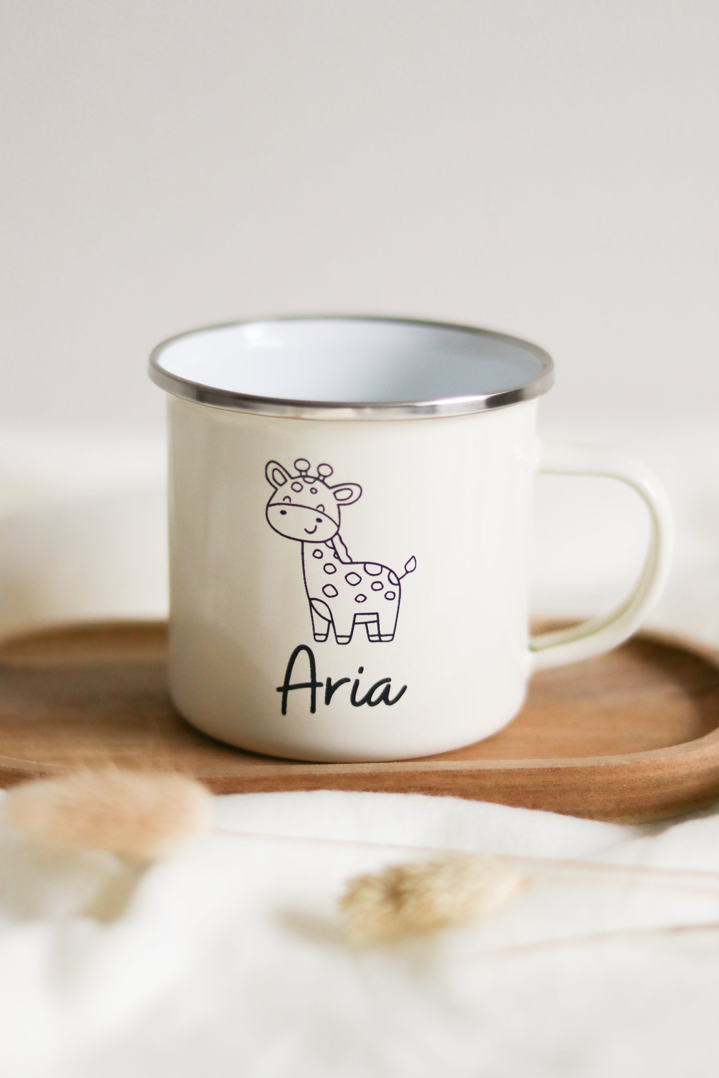 Emaille-Tasse personalisiert