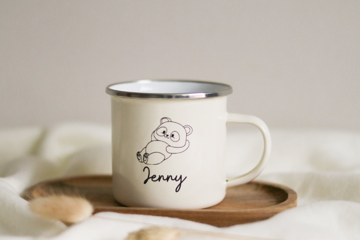 Emaille-Tasse personalisiert