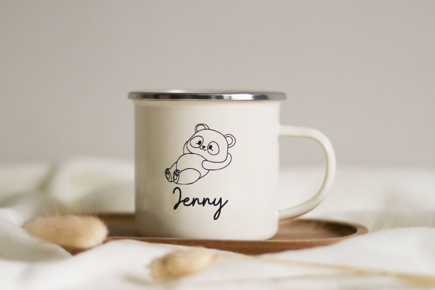 Emaille-Tasse personalisiert