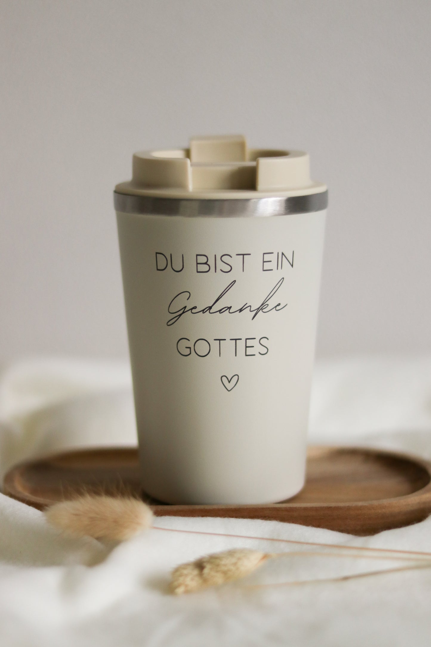Thermobecher 350ml -Du bist ein Gedanke Gottes-