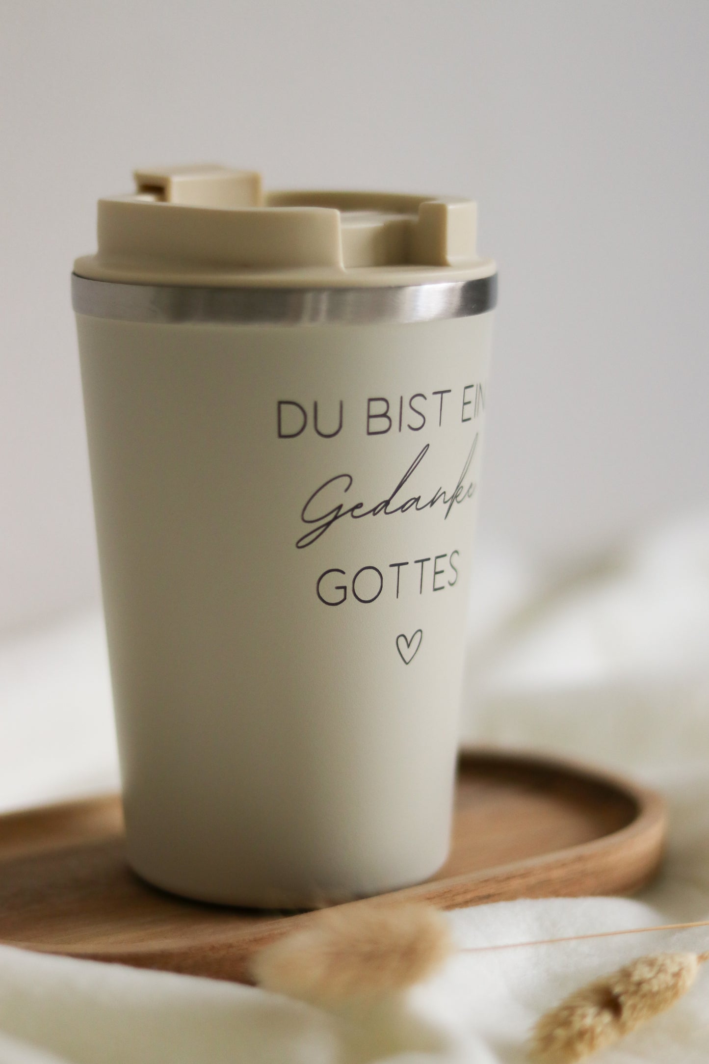 Thermobecher 350ml -Du bist ein Gedanke Gottes-