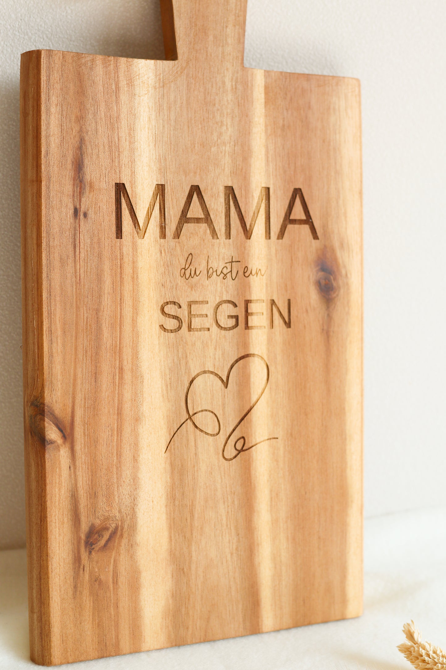 Schneidebrett - Mama du bist ein Segen-