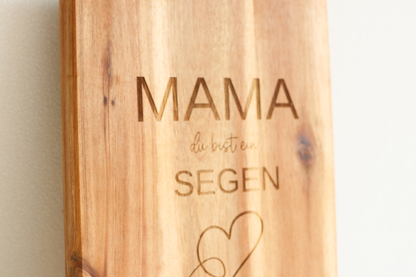 Schneidebrett - Mama du bist ein Segen-