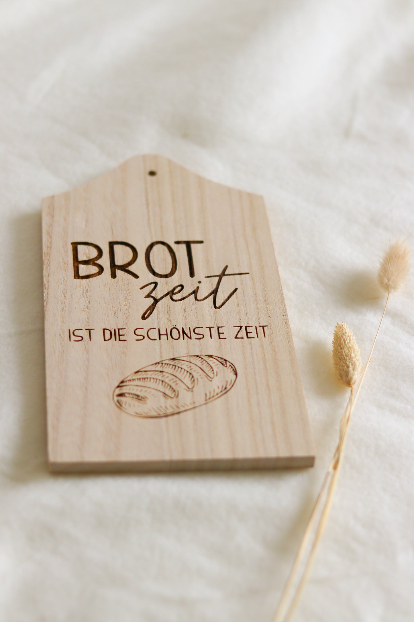 Holzschild: BROTZEIT ist die schönste Zeit!