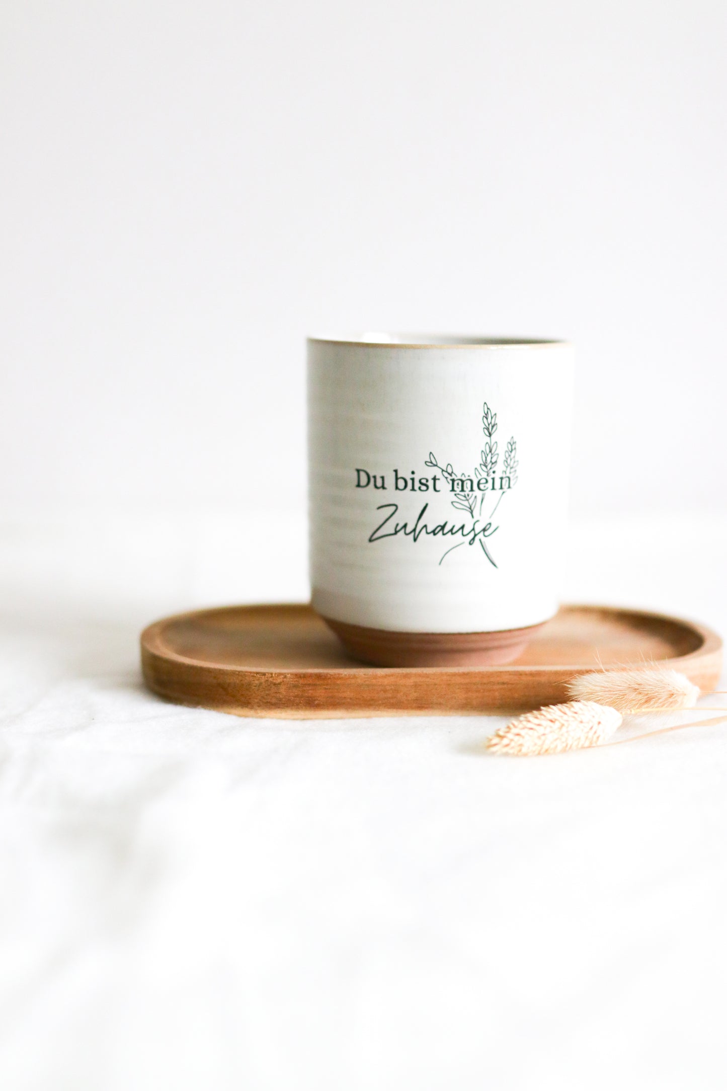 Tasse ohne Henkel | "Du bist mein Zuhause"