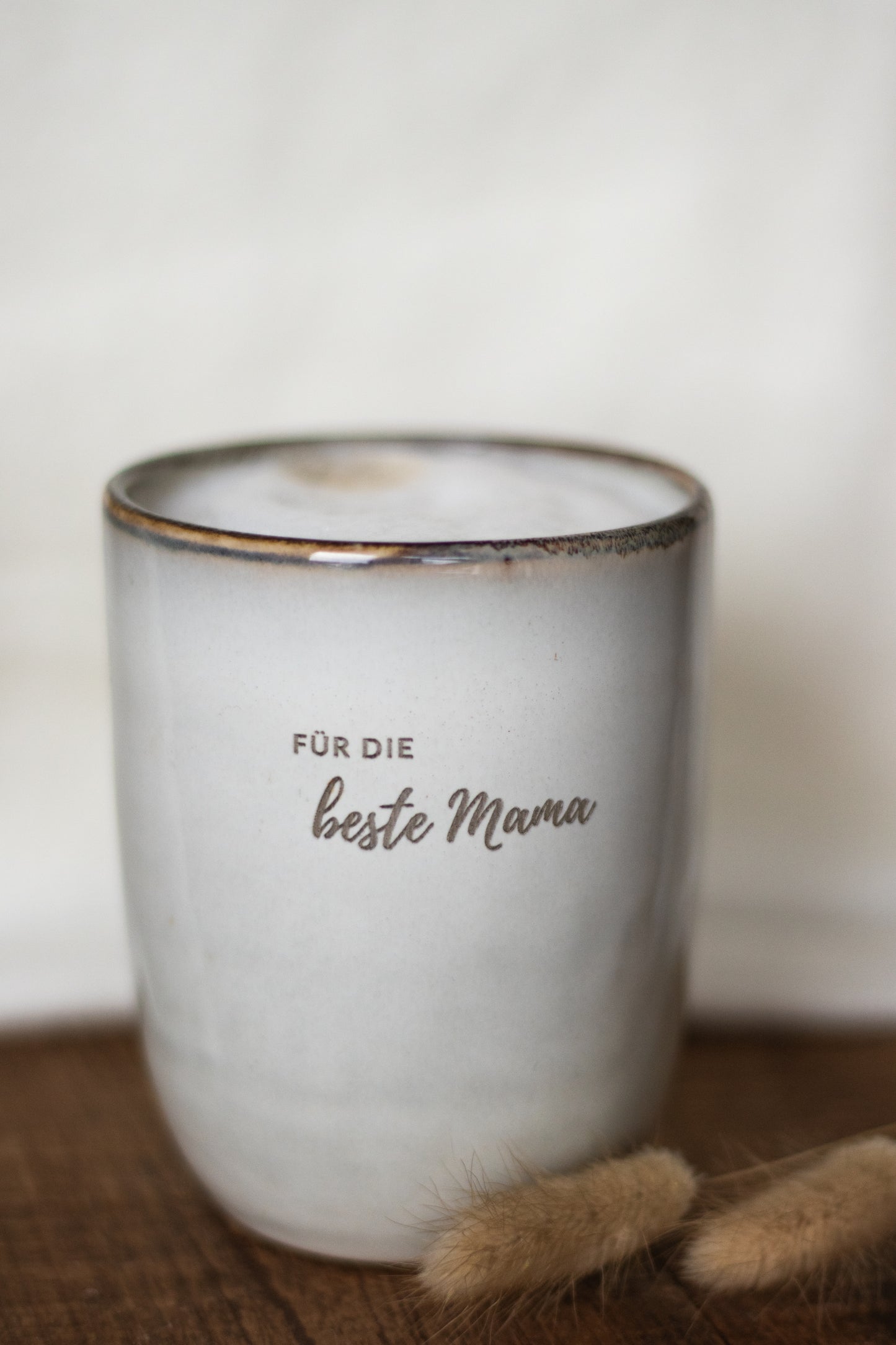 Tasse ohne Henkel | "Für die beste Mama" (ohne Henkel)