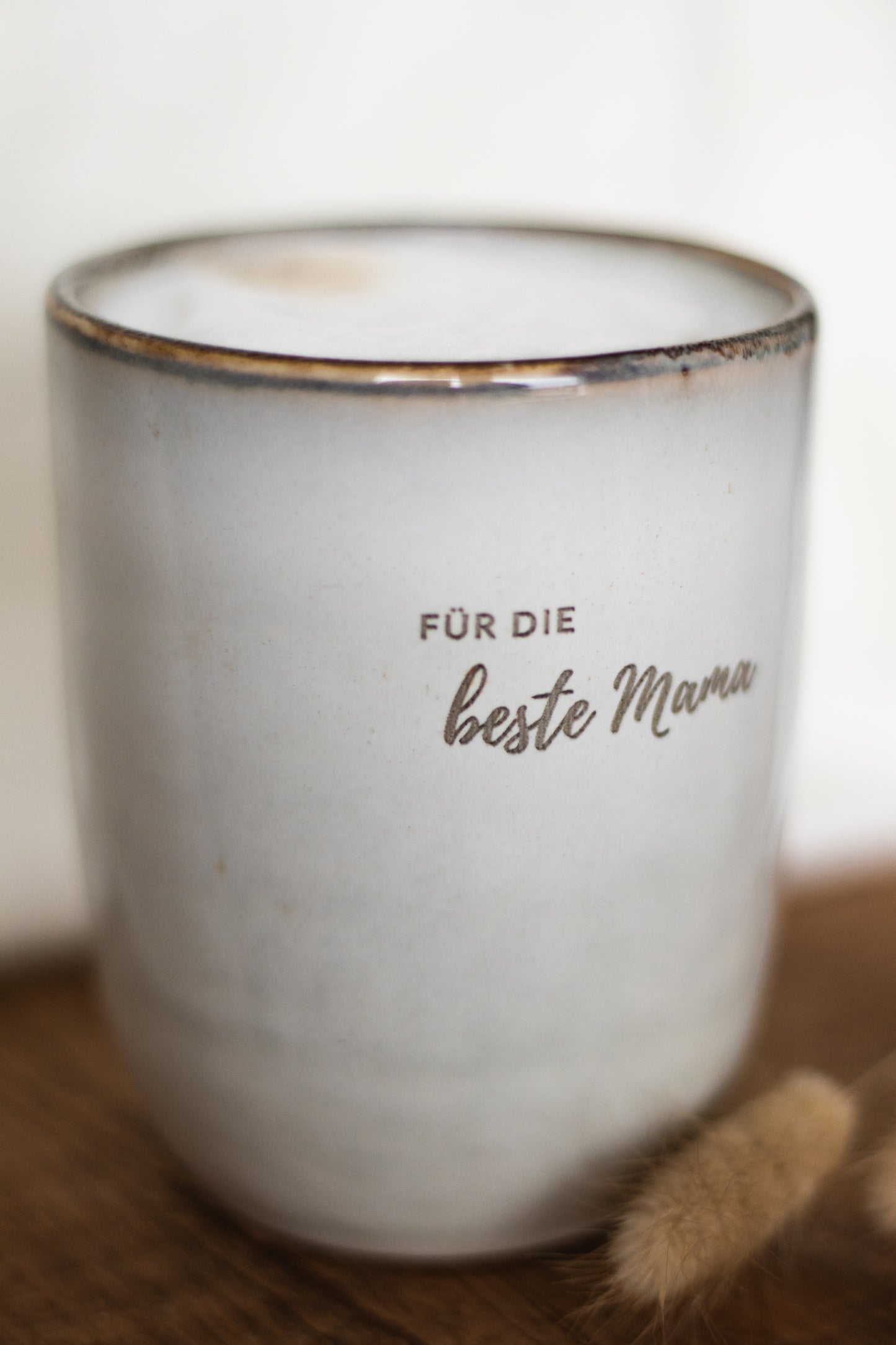 Tasse ohne Henkel | "Für die beste Mama" (ohne Henkel)
