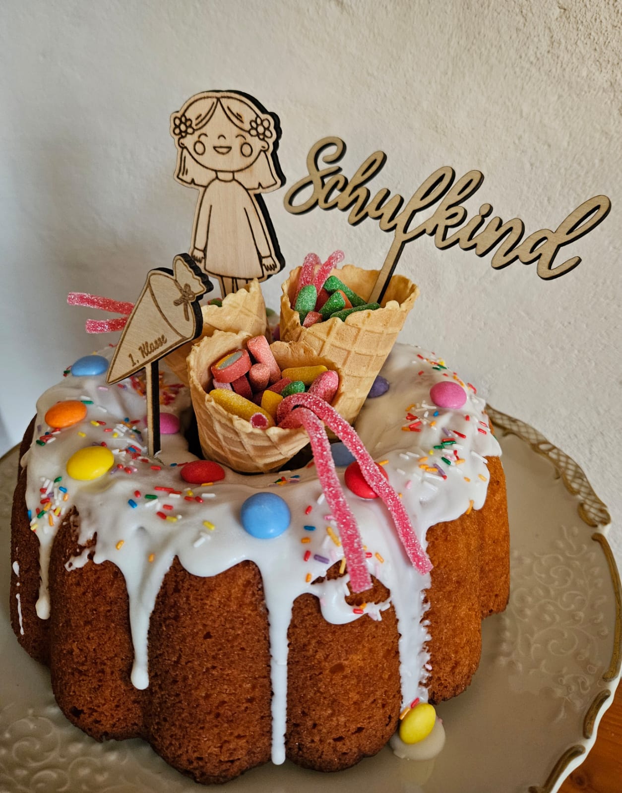 Caketopper Schulkind
