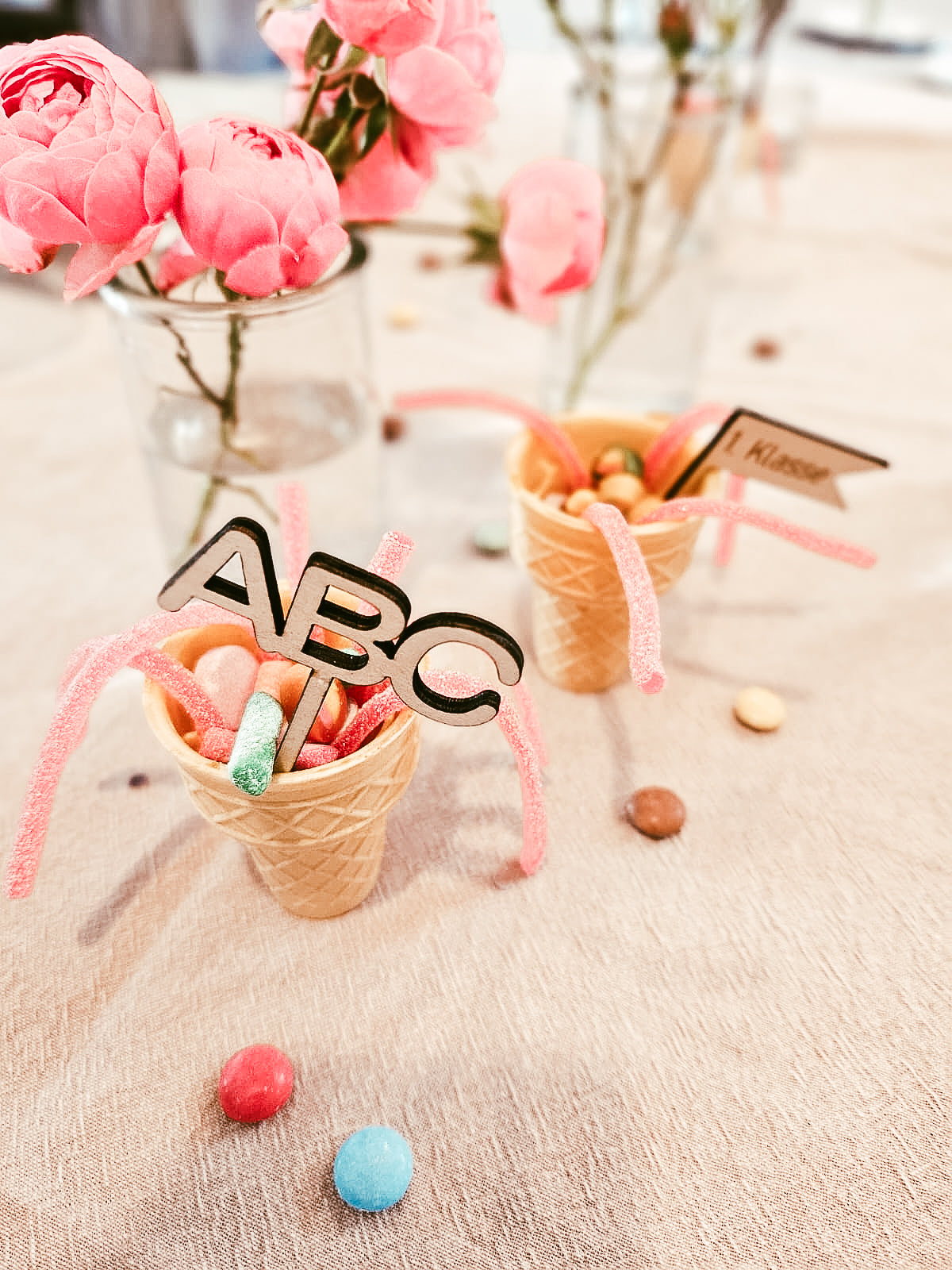 Schulkind Caketopper Set – Perfekt für den 1. Schultag