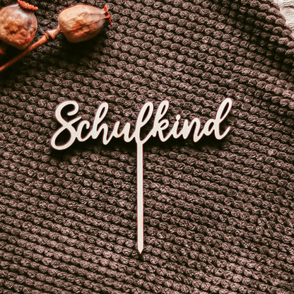 Caketopper Schulkind