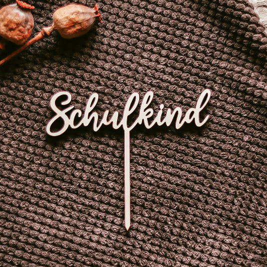 Caketopper Schulkind
