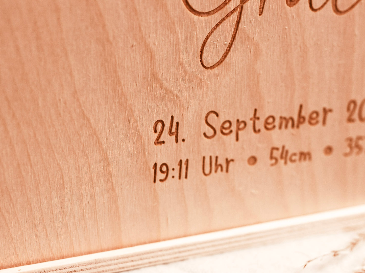 personalisierte Erinnerungsbox