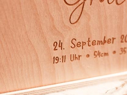 personalisierte Erinnerungsbox