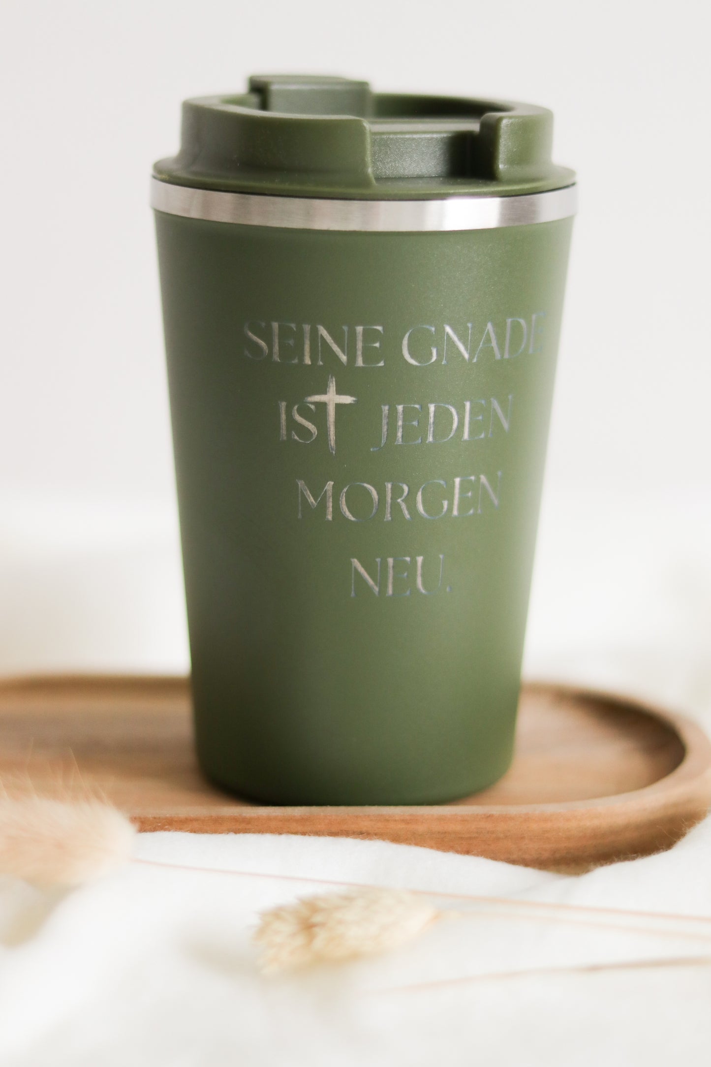 Thermobecher 350ml  -Seine Gnade ist jeden Morgen neu-