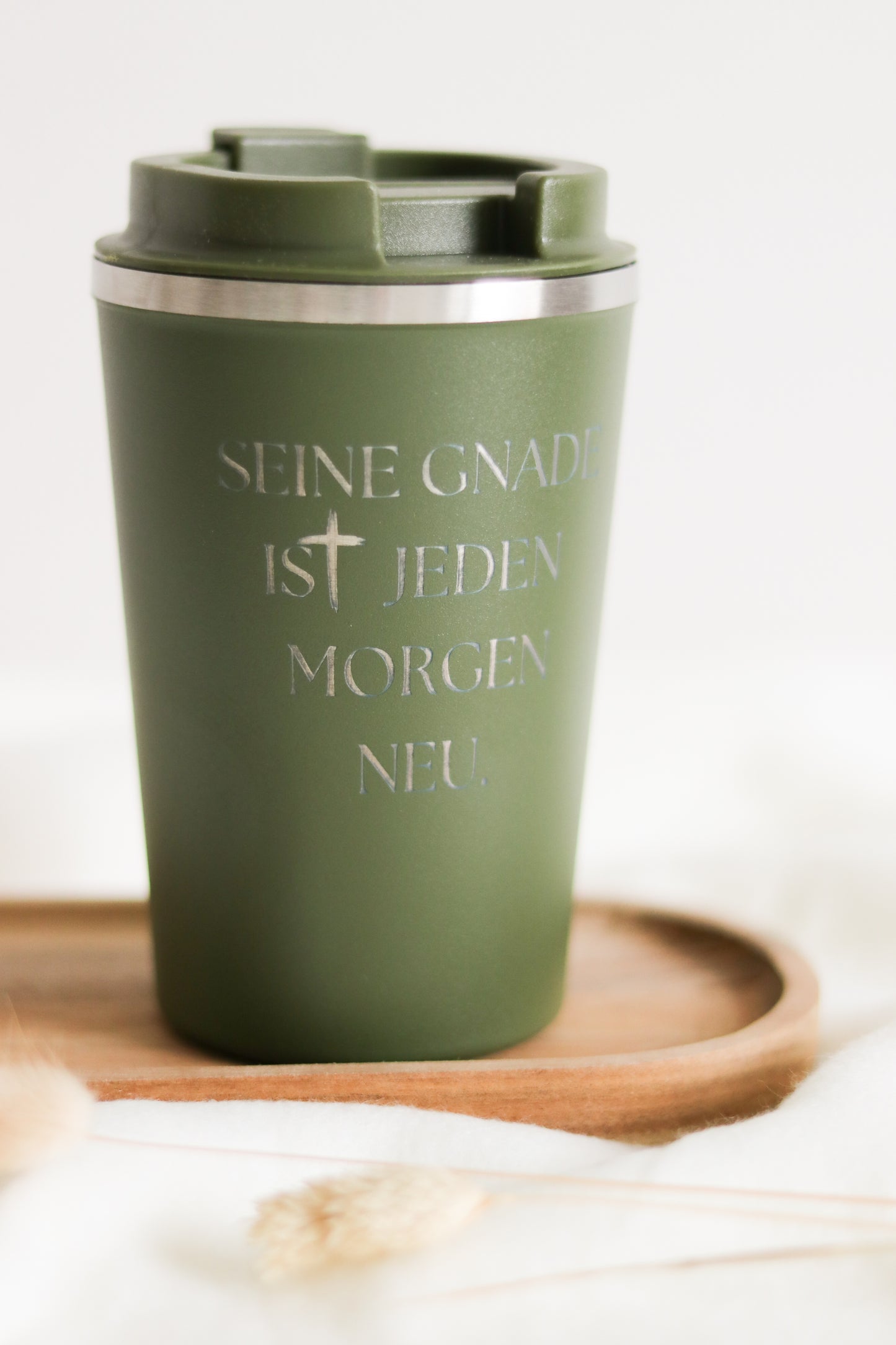 Thermobecher 350ml  -Seine Gnade ist jeden Morgen neu-