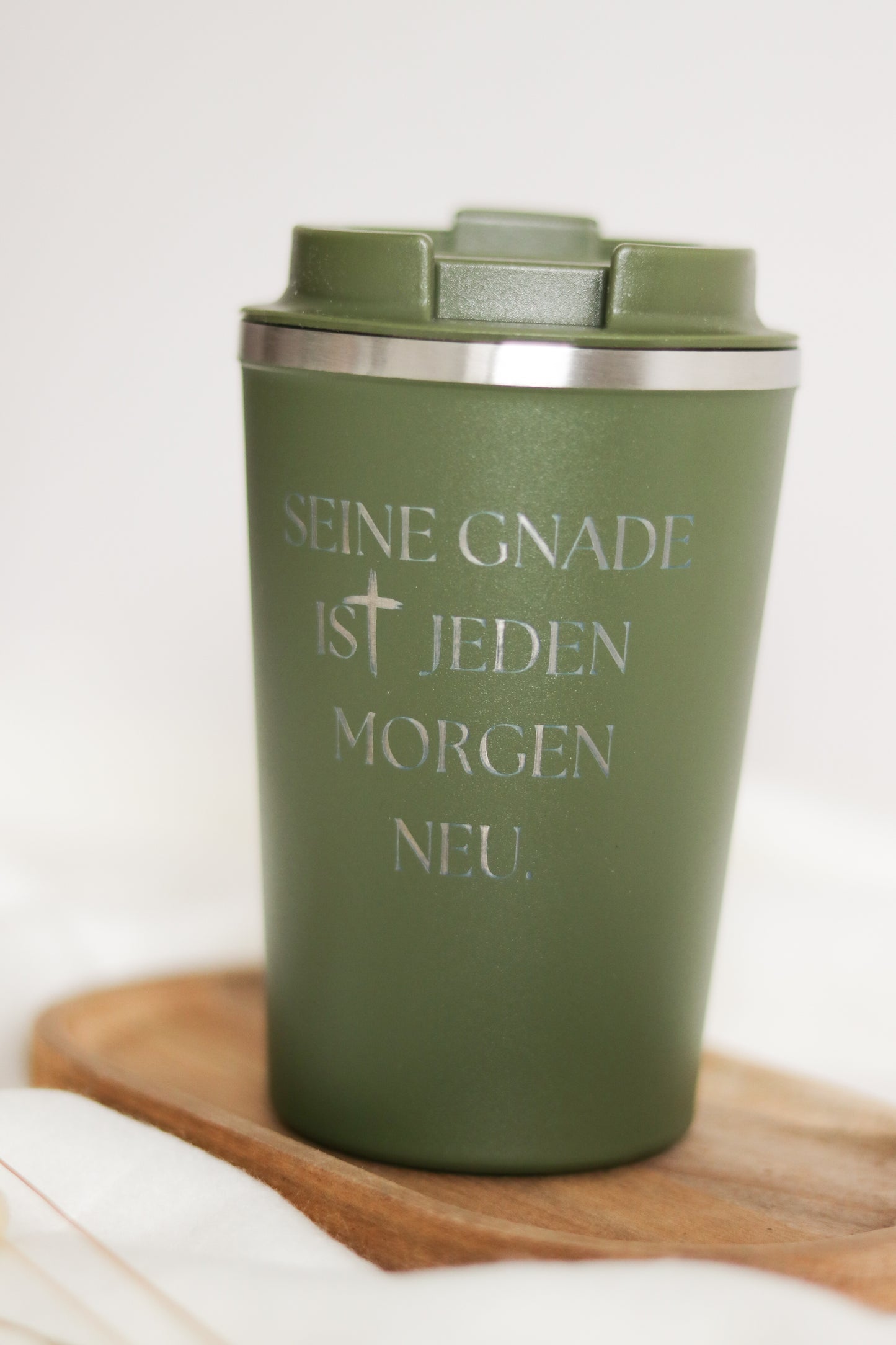 Thermobecher 350ml  -Seine Gnade ist jeden Morgen neu-