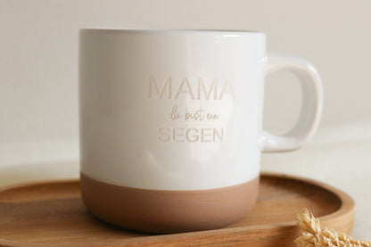 B-WARE - Keramikbecher – „Mama, du bist ein Segen“
