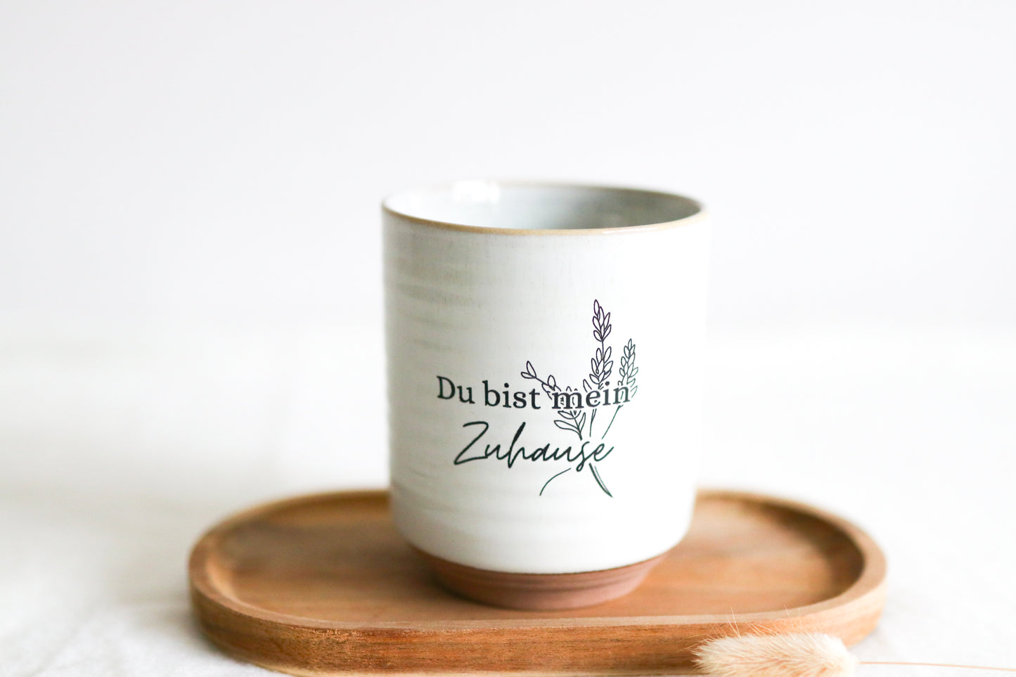 Tasse ohne Henkel | "Du bist mein Zuhause"
