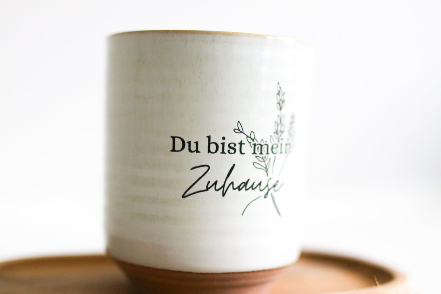 Tasse ohne Henkel | "Du bist mein Zuhause"